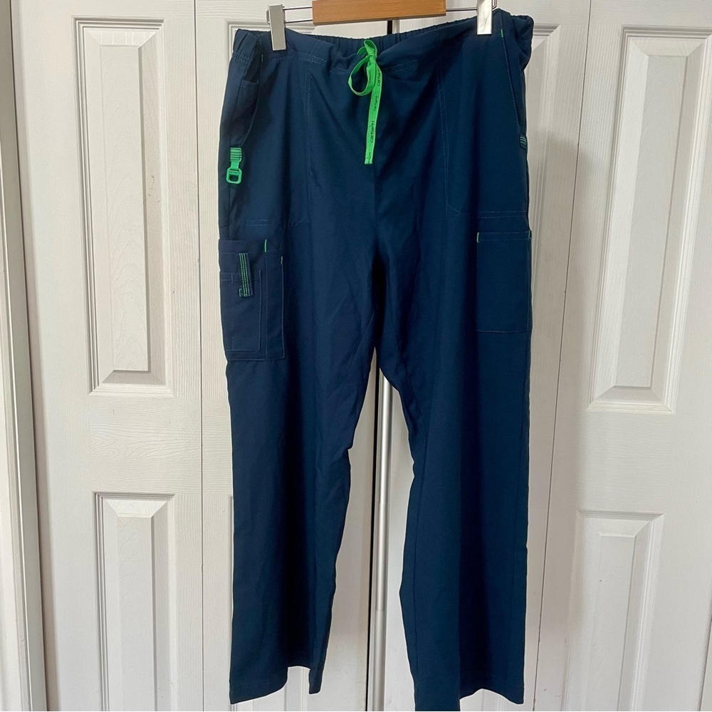 Carhartt Force1 Dark Blue Cargo Pants Scrubs Size XLP